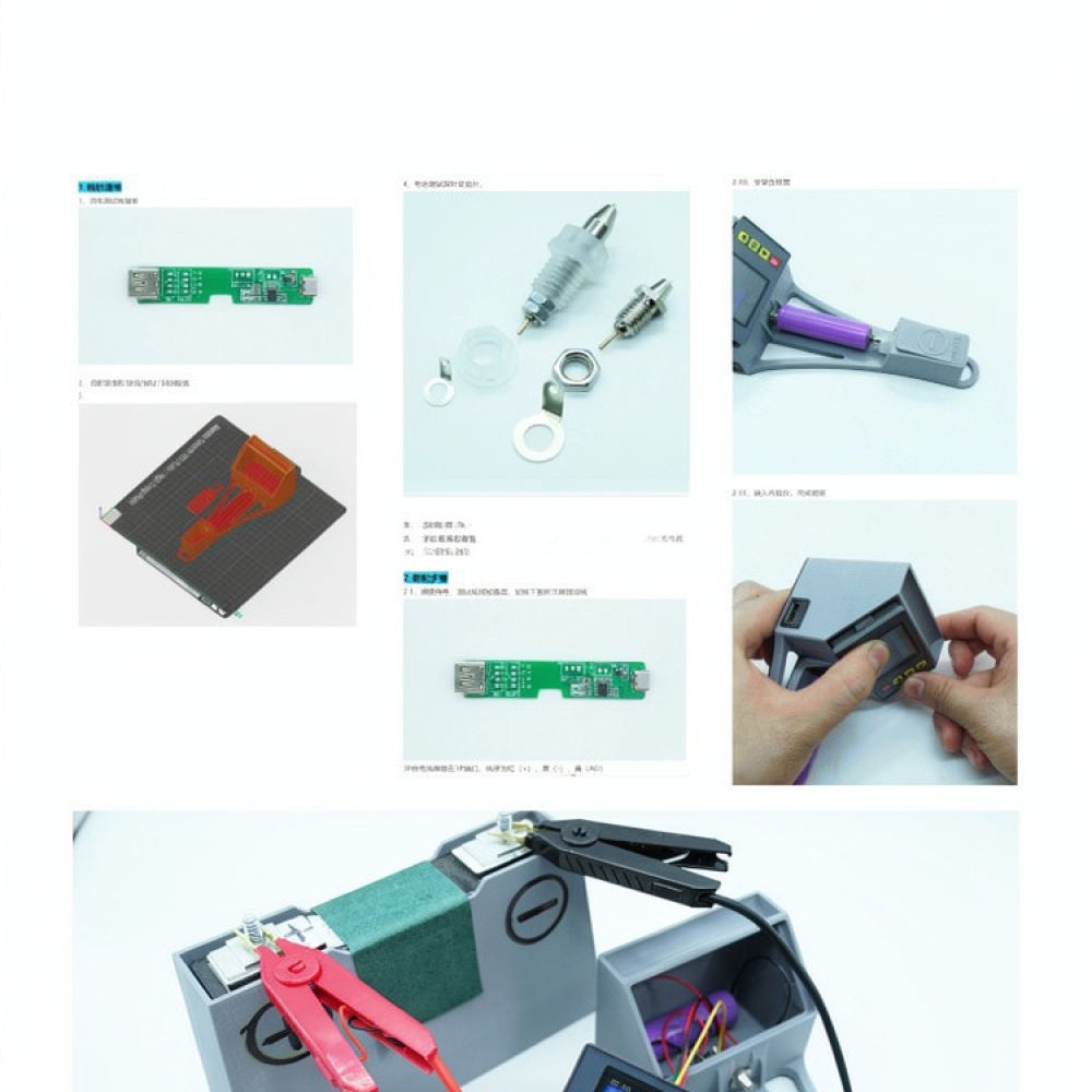 Penguji Tegangan dan Resistans - Battery Internal Resistance Tester Four Wire ulasan dan harga