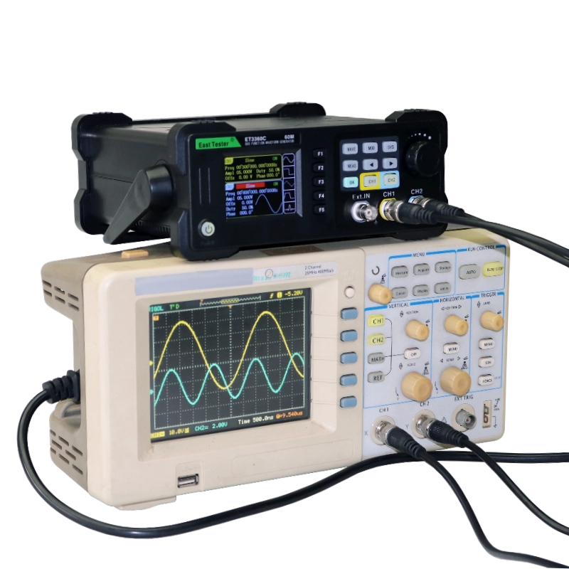 East Tester Mini Fungsi Salura - Dual Channel Arbitrary Waveform Function Generator 60Mhz ulasan dan harga
